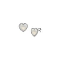 Boucles d'oreilles Amen Femme Cuori in Argent Madreperla EMOHBBZ3